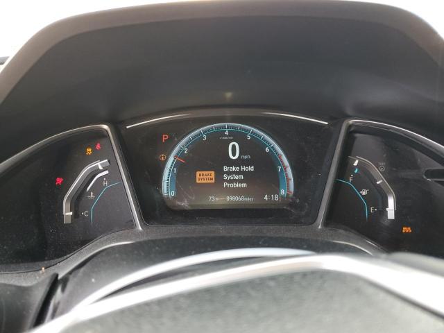 19XFC1F72GE015466 - 2016 HONDA CIVIC EXL ვერცხლისფერი ფოტო 9