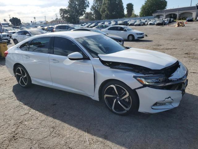 1HGCV1F36KA016496 - 2019 HONDA ACCORD SPORT WHITE photo 4