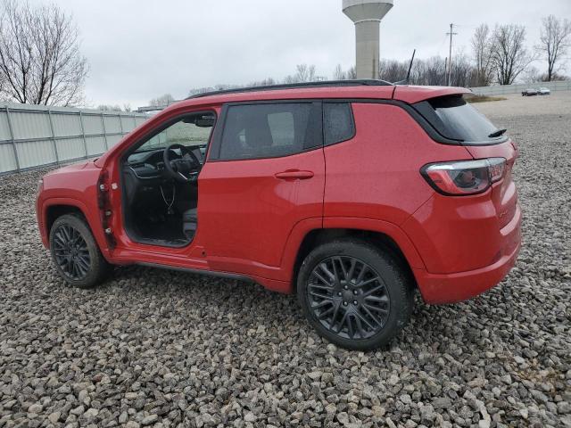 3C4NJDCN4PT557699 - 2023 JEEP COMPASS LIMITED RED photo 2