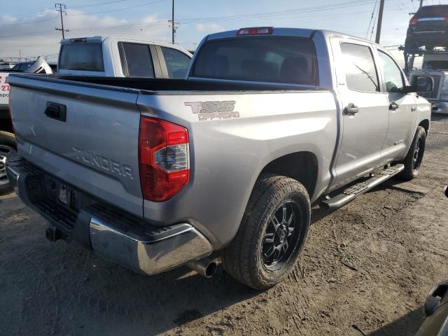 5TFEY5F10EX169753 - 2014 TOYOTA TUNDRA CREWMAX SR5 SILVER photo 3