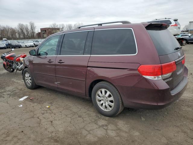 5FNRL38638B080433 - 2008 HONDA ODYSSEY EXL BURGUNDY photo 2