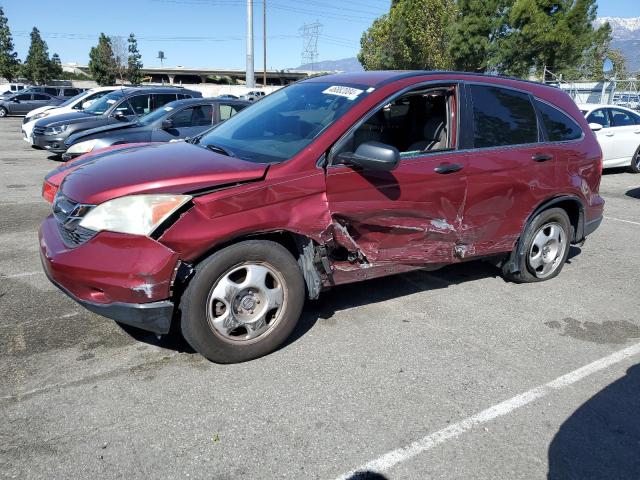 5J6RE3H3XBL030059 - 2011 HONDA CR-V LX RED photo 1