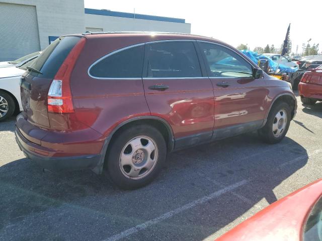 5J6RE3H3XBL030059 - 2011 HONDA CR-V LX RED photo 3