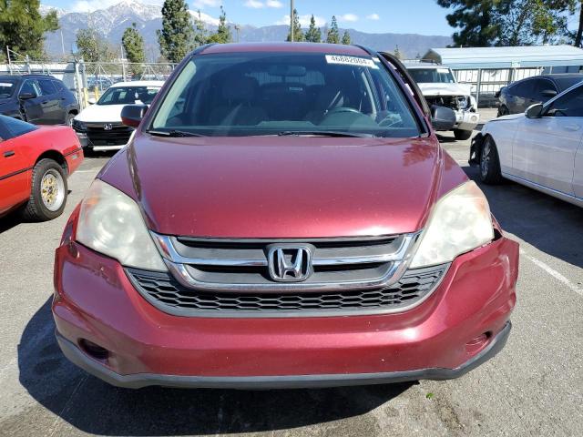 5J6RE3H3XBL030059 - 2011 HONDA CR-V LX RED photo 5