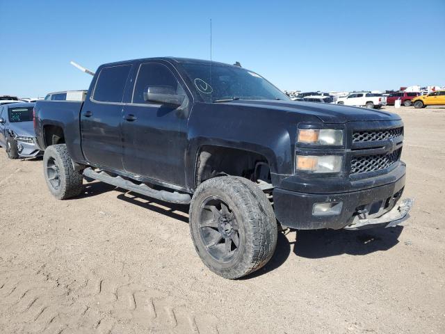 3GCUKREC1EG129645 - 2014 CHEVROLET SILVERADO K1500 LT BLACK photo 4