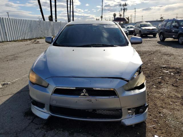 JA32X8HW8AU003698 - 2010 MITSUBISHI LANCER GTS SILVER photo 5