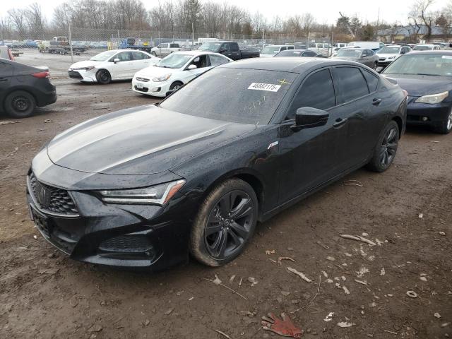 19UUB5F52MA009957 - 2021 ACURA TLX TECH A BLACK photo 1