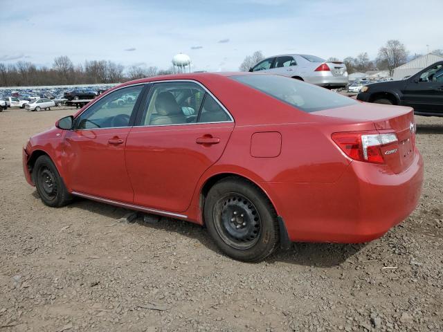 4T4BF1FK1ER379761 - 2014 TOYOTA CAMRY L RED photo 2