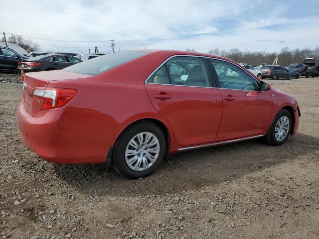 4T4BF1FK1ER379761 - 2014 TOYOTA CAMRY L RED photo 3