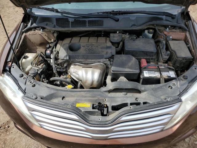 4T3ZA3BB4AU025176 - 2010 TOYOTA VENZA BROWN photo 11