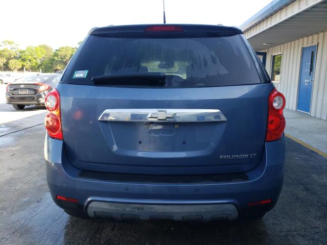 2CNALPEC3B6375930 - 2011 CHEVROLET EQUINOX LT BLUE photo 6