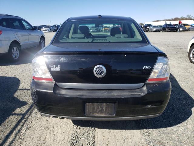 1MEHM43W48G607213 - 2008 MERCURY SABLE PREMIER BLACK photo 6