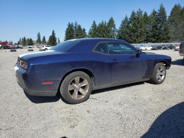 2C3CDZAG5GH236428 - 2016 DODGE CHALLENGER SXT BLUE photo 3