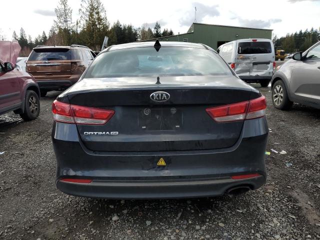 5XXGT4L39GG024664 - 2016 KIA OPTIMA LX BLACK photo 6