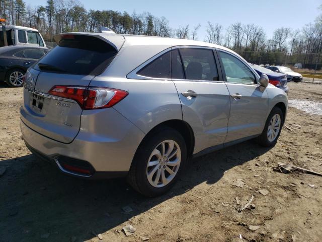 5J8TB4H54HL023145 - 2017 ACURA RDX TECHNOLOGY SILVER photo 3