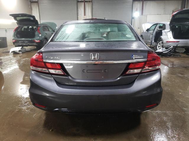 19XFB2F92EE002241 - 2014 HONDA CIVIC EXL GRAY photo 6