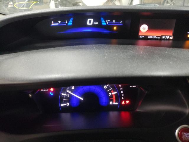 19XFB2F92EE002241 - 2014 HONDA CIVIC EXL GRAY photo 9