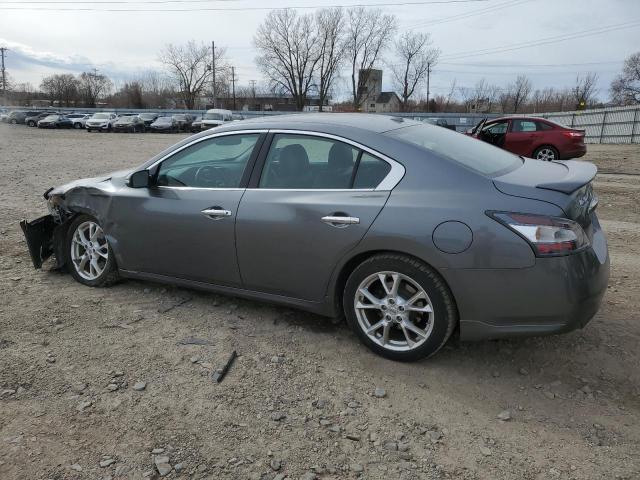 1N4AA5AP5EC471227 - 2014 NISSAN MAXIMA S GRAY photo 2