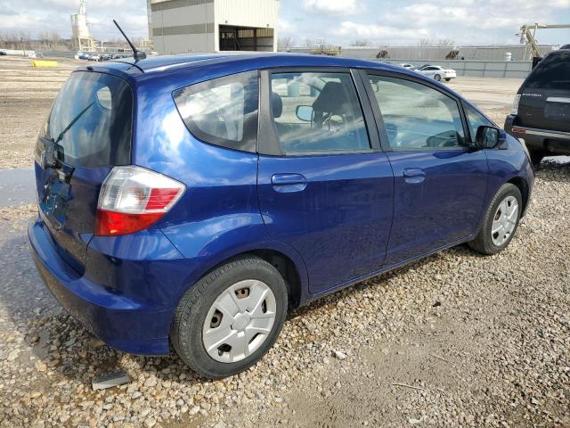 JHMGE8H33DC068728 - 2013 HONDA FIT BLUE photo 3