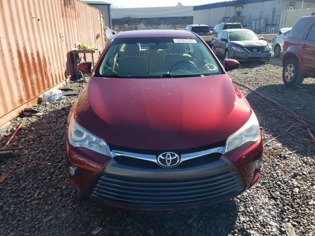 4T1BF1FK7GU543480 - 2016 TOYOTA CAMRY LE RED photo 5