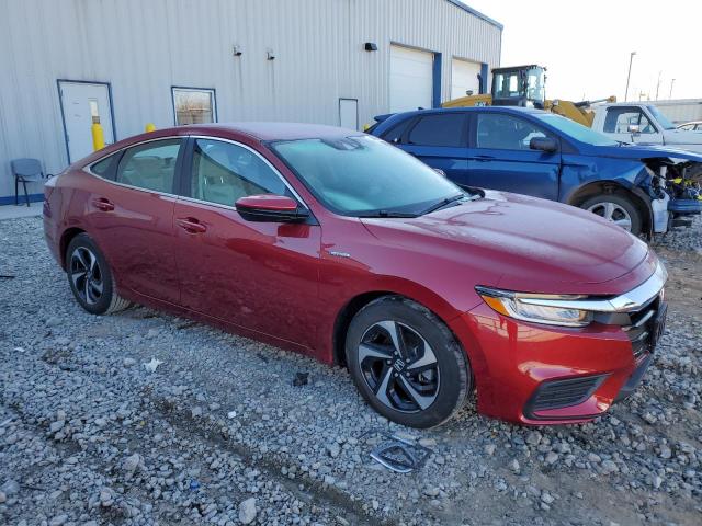 19XZE4F57NE016083 - 2022 HONDA INSIGHT EX RED photo 4