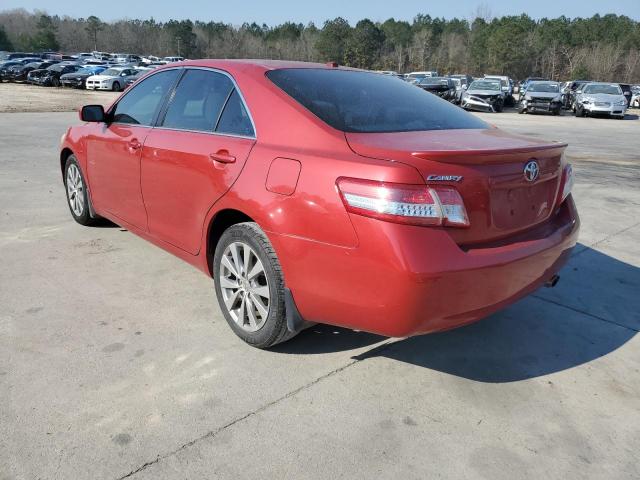 4T4BF3EK9BR166971 - 2011 TOYOTA CAMRY BASE RED photo 2