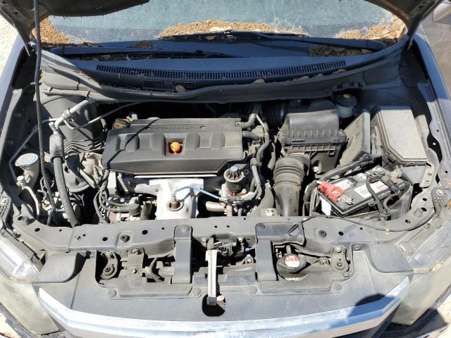 2HGFB2F80CH549969 - 2012 HONDA CIVIC EX GRAY photo 11