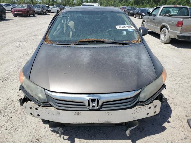 2HGFB2F80CH549969 - 2012 HONDA CIVIC EX GRAY photo 5