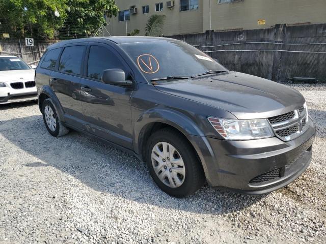 3C4PDCAB0ET202495 - 2014 DODGE JOURNEY SE GRAY photo 4