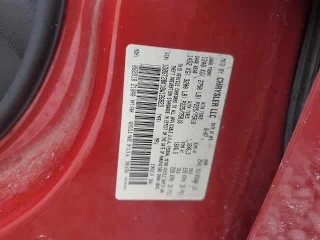 1D8GT28K18W126823 - 2008 DODGE NITRO SXT RED photo 13