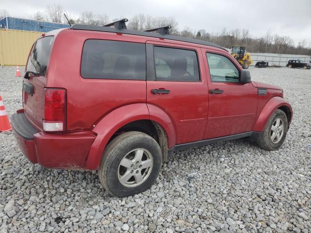 1D8GT28K18W126823 - 2008 DODGE NITRO SXT RED photo 3