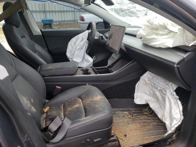 5YJYGDEF3LF022681 - 2020 TESLA MODEL Y أزرق صورة 5