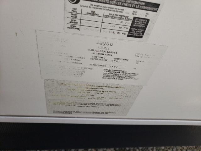 1UJBJ0BS6J14A0284 - 2018 JAYC TRAVEL TRL თეთრი ფოტო 10