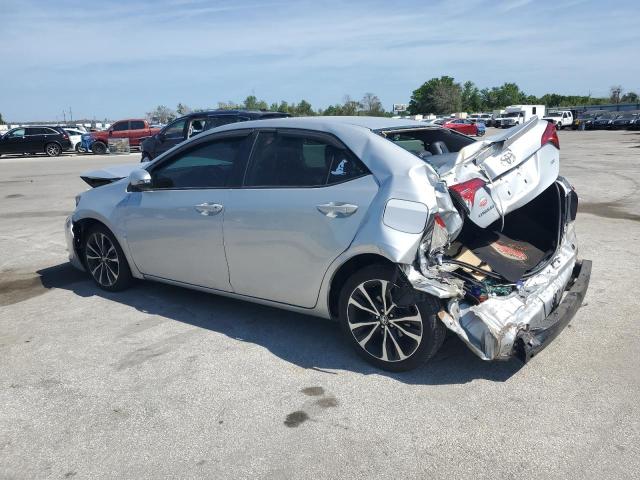 5YFBURHEXKP898228 - 2019 TOYOTA COROLLA L SILVER photo 2