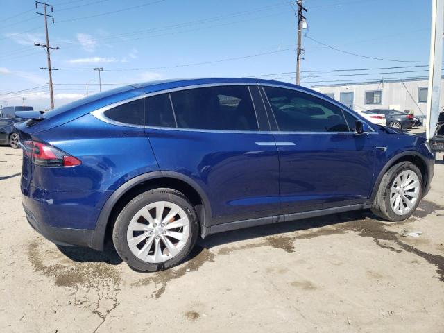 5YJXCAE21LF303929 - 2020 TESLA MODEL X BLUE photo 3