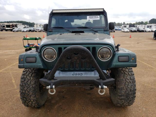 1J4FA59SXYP721481 - 2000 JEEP WRANGLER / SAHARA GREEN photo 5