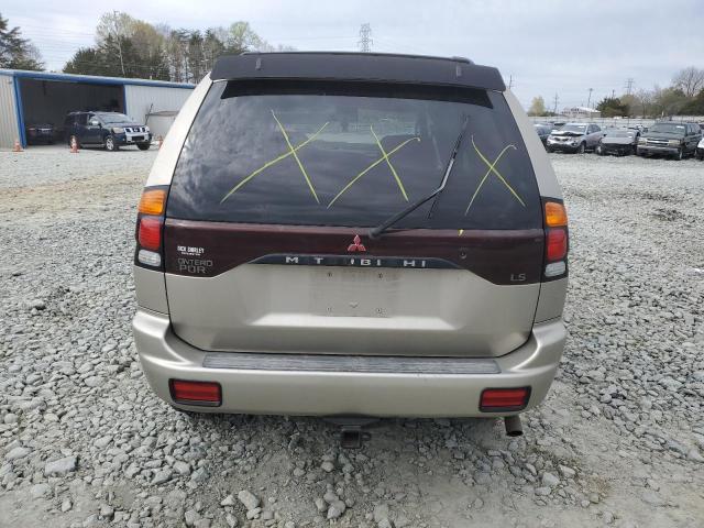 JA4LS31H4YP015773 - 2000 MITSUBISHI MONTERO SPORT LS TAN photo 6