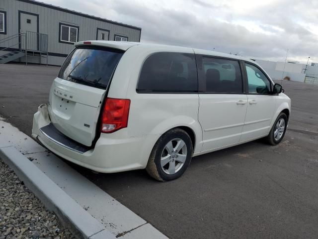 2C4RDGBG3DR763589 - 2013 DODGE GRAND CARA SE WHITE photo 3