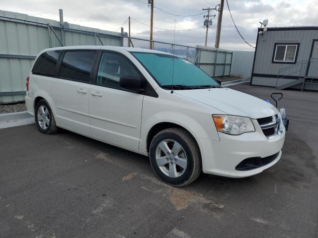 2C4RDGBG3DR763589 - 2013 DODGE GRAND CARA SE WHITE photo 4