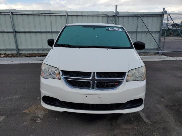 2C4RDGBG3DR763589 - 2013 DODGE GRAND CARA SE WHITE photo 5