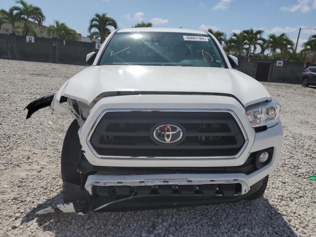 3TMAZ5CN5LM134972 - 2020 TOYOTA TACOMA DOUBLE CAB WHITE photo 5