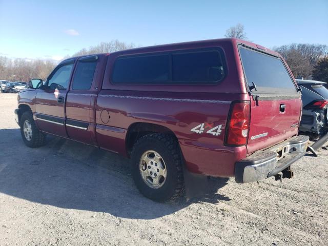 2GCEK19V041121092 - 2004 CHEVROLET SILVERADO K1500 BURGUNDY photo 2