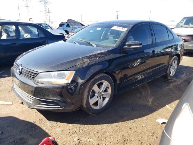 3VWLL7AJ2CM411029 - 2012 VOLKSWAGEN JETTA TDI BLACK photo 1