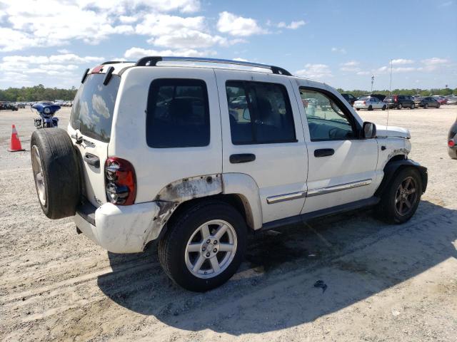 1J4GL58KX7W506137 - 2007 JEEP LIBERTY LIMITED WHITE photo 3