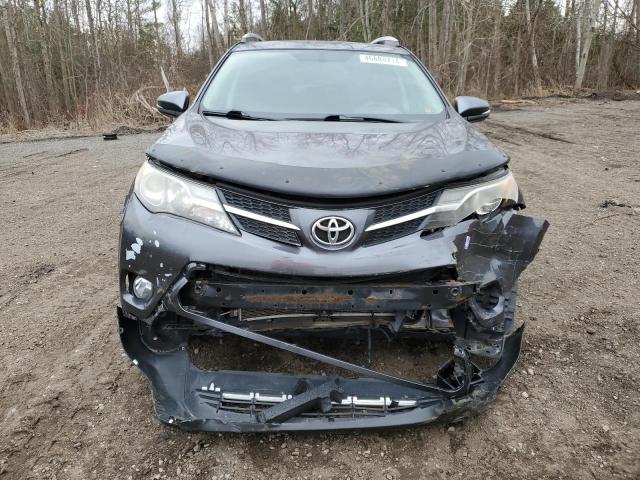 2T3RFREV6EW158585 - 2014 TOYOTA RAV4 XLE CHARCOAL photo 5