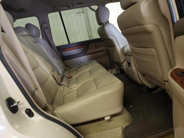 JTJHT00W664016992 - 2006 LEXUS LX 470 CREAM photo 10