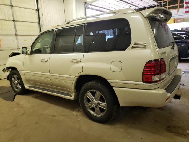 JTJHT00W664016992 - 2006 LEXUS LX 470 CREAM photo 2