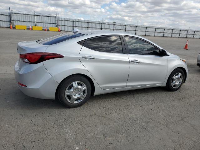 5NPDH4AE3GH670800 - 2016 HYUNDAI ELANTRA SE SILVER photo 3