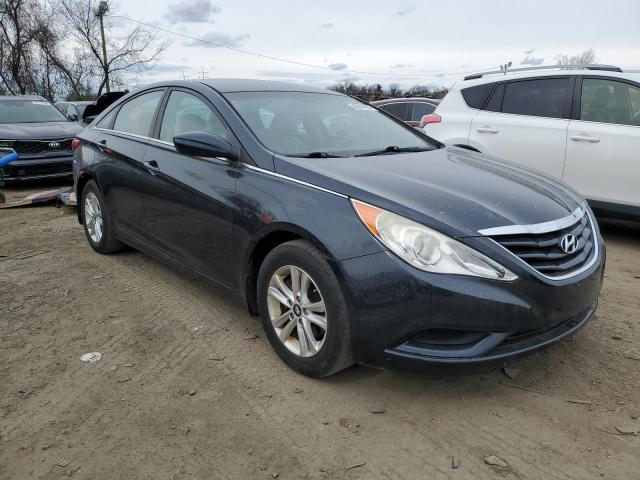 5NPEB4AC4CH312930 - 2012 HYUNDAI SONATA GLS BLUE photo 4