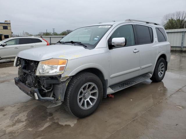 5N1BA0ND6BN605367 - 2011 NISSAN ARMADA SV SILVER photo 1